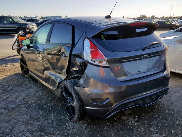 3FADP4GX2HM140458 - 2017 FORD FIESTA ST GRAY photo 3