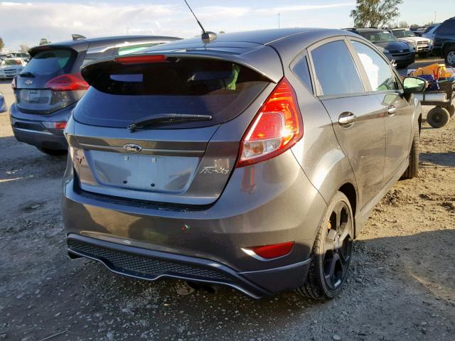 3FADP4GX2HM140458 - 2017 FORD FIESTA ST GRAY photo 4