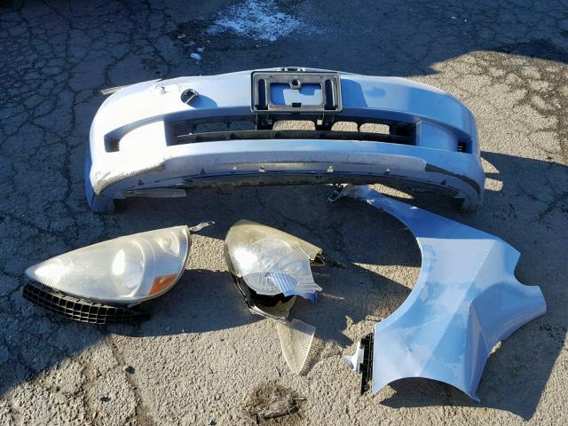 JHMGD38458S012476 - 2008 HONDA FIT BLUE photo 9