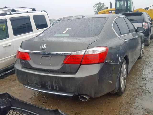 1HGCR2F81DA181476 - 2013 HONDA ACCORD EXL GRAY photo 4