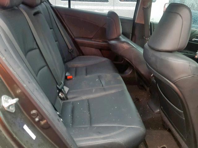 1HGCR2F81DA181476 - 2013 HONDA ACCORD EXL GRAY photo 6