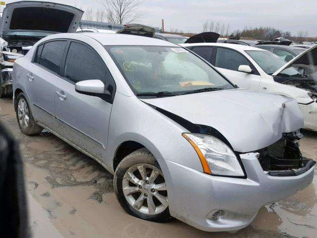 3N1AB6AP0AL707068 - 2010 NISSAN SENTRA 2.0 SILVER photo 1