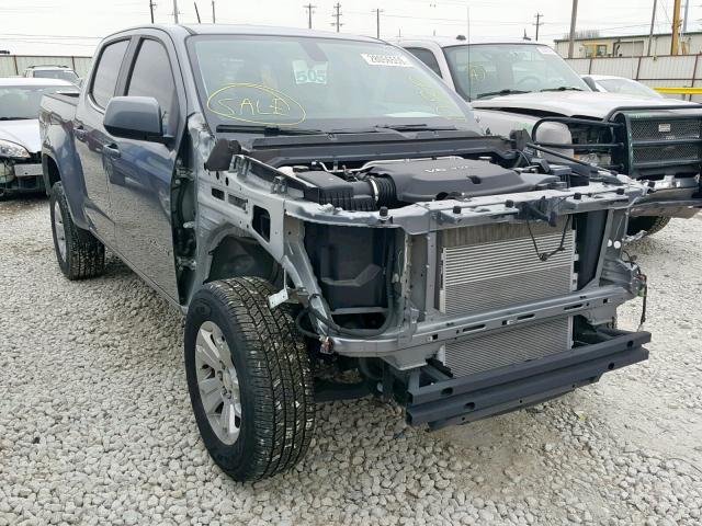 1GCGSCEN7J1201193 - 2018 CHEVROLET COLORADO L GRAY photo 1