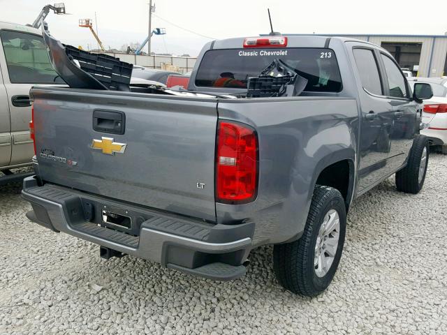 1GCGSCEN7J1201193 - 2018 CHEVROLET COLORADO L GRAY photo 4