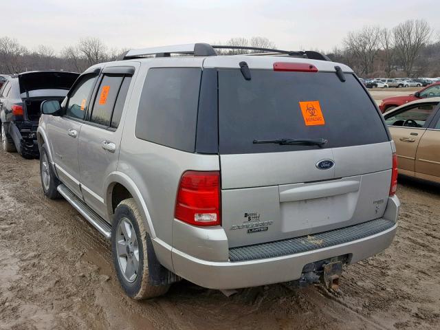 1FMDU75W05ZA46664 - 2005 FORD EXPLORER L SILVER photo 3