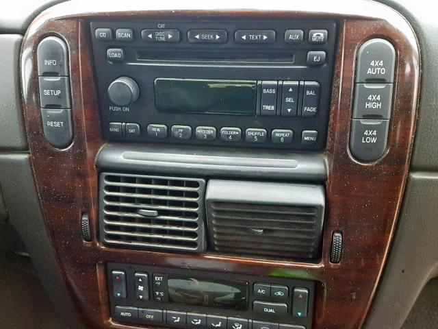 1FMDU75W05ZA46664 - 2005 FORD EXPLORER L SILVER photo 9