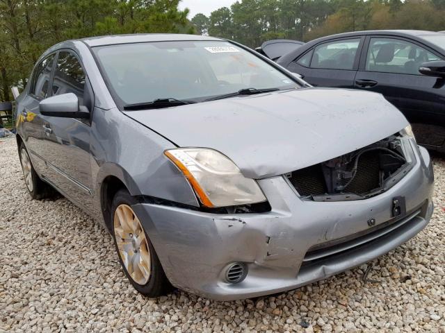 3N1AB6APXAL627258 - 2010 NISSAN SENTRA 2.0 GRAY photo 1