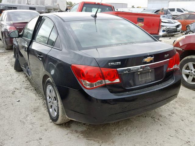 1G1PA5SH6D7243233 - 2013 CHEVROLET CRUZE LS BLACK photo 3