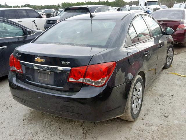 1G1PA5SH6D7243233 - 2013 CHEVROLET CRUZE LS BLACK photo 4