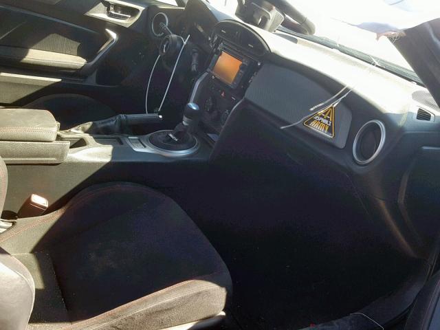 JF1ZNAA19F8708706 - 2015 TOYOTA SCION FR-S BLUE photo 5