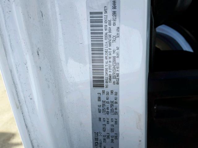 3C6TRVDG0HE528008 - 2017 RAM PROMASTER 白色 照片 10