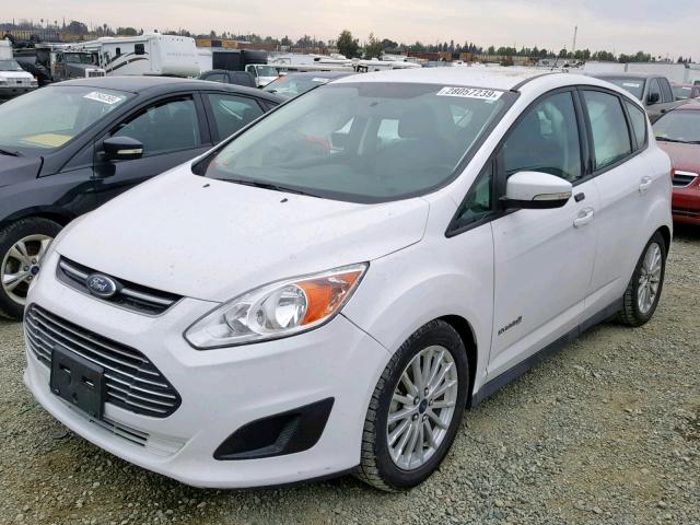 1FADP5AU5EL509542 - 2014 FORD C-MAX SE WHITE photo 2