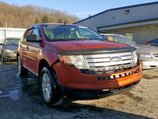 2FMDK36C07BB65081 - 2007 FORD EDGE SE ORANGE photo 1