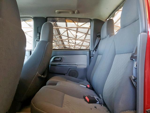 1GTDS136X48187210 - 2004 GMC CANYON BURGUNDY photo 6