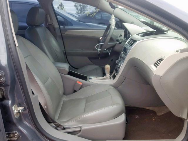 1G1ZG57B884249375 - 2008 CHEVROLET MALIBU LS GRAY photo 5