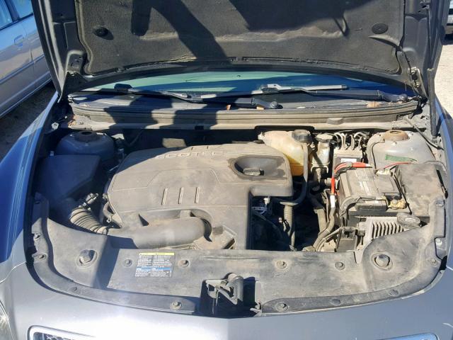 1G1ZG57B884249375 - 2008 CHEVROLET MALIBU LS GRAY photo 7