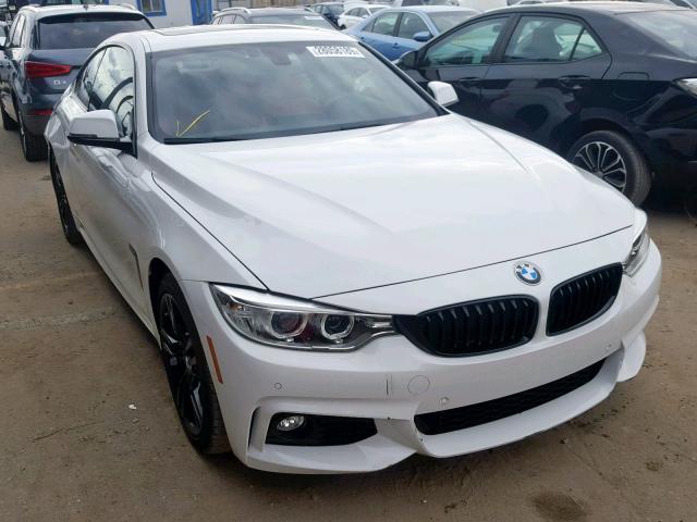 WBA4R7C34HK896404 - 2017 BMW 430I WHITE photo 1