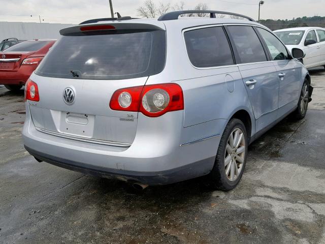 WVWVU73CX7E008340 - 2007 VOLKSWAGEN PASSAT 3.6 SILVER photo 4