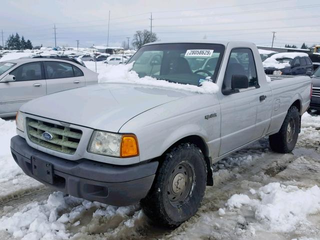 1FTYR10D72PA67884 - 2002 FORD RANGER SILVER photo 2