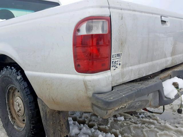 1FTYR10D72PA67884 - 2002 FORD RANGER SILVER photo 9