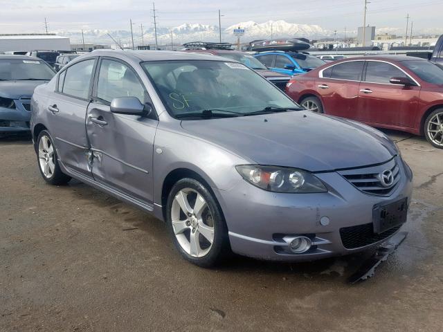 JM1BK323651287549 - 2005 MAZDA 3 S GRAY photo 1