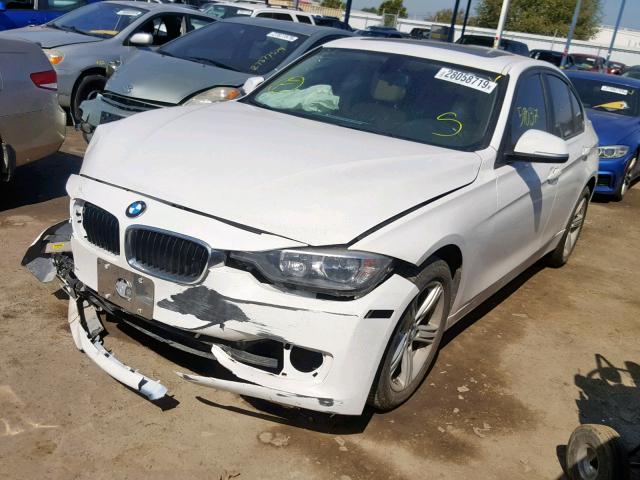 WBA3C1G56DNR45813 - 2013 BMW 328 I SULE WHITE photo 2