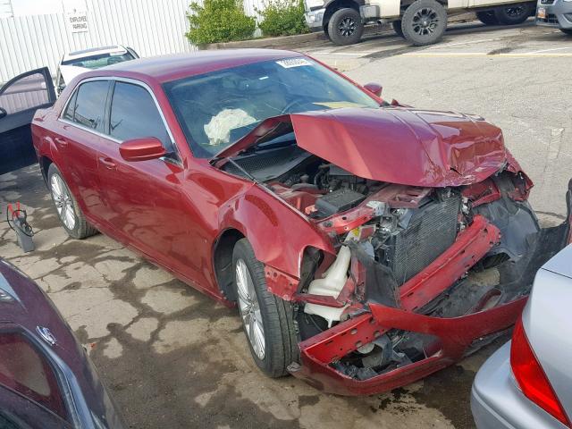 2C3CCARG5DH662298 - 2013 CHRYSLER 300 RED photo 1