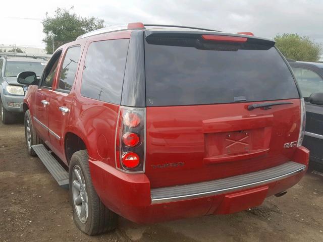 1GKS2EEF5DR213173 - 2013 GMC YUKON DENA RED photo 3