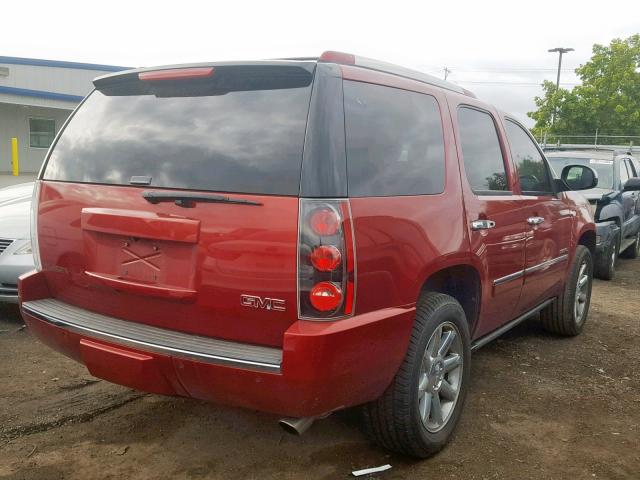 1GKS2EEF5DR213173 - 2013 GMC YUKON DENA RED photo 4