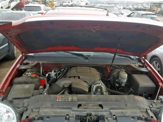 1GKS2EEF5DR213173 - 2013 GMC YUKON DENA RED photo 7