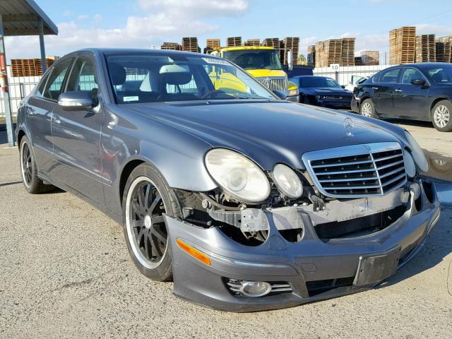 WDBUF56X47B162275 - 2007 MERCEDES-BENZ E 350 CHARCOAL photo 1