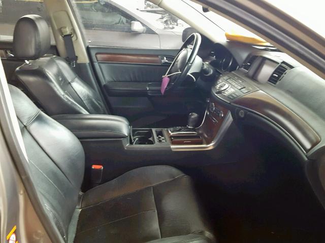 JNKBY01E68M500551 - 2008 INFINITI M45 BASE SILVER photo 5