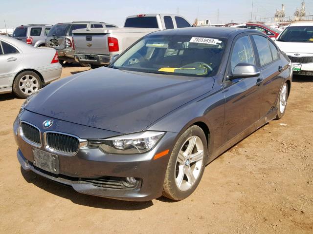 WBA3C1C55EK110259 - 2014 BMW 328 I SULE GRAY photo 2