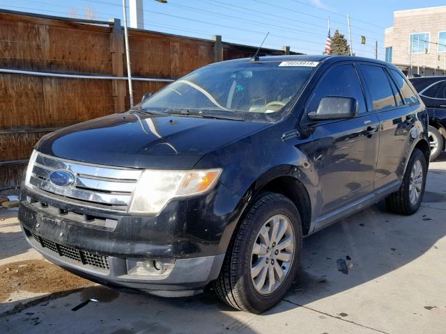 2FMDK49CX7BB50329 - 2007 FORD EDGE SEL P BLACK photo 2