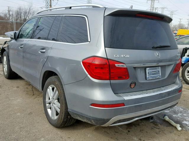 4JGDF6EE0FA515084 - 2015 MERCEDES-BENZ GL 450 4MA GRAY photo 3