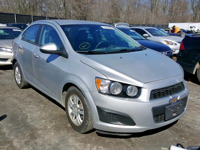 1G1JB5SH1C4136044 - 2012 CHEVROLET SONIC LS SILVER photo 1
