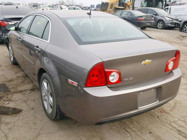 1G1ZB5E13BF171690 - 2011 CHEVROLET MALIBU LS BROWN photo 3