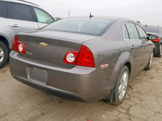 1G1ZB5E13BF171690 - 2011 CHEVROLET MALIBU LS BROWN photo 4
