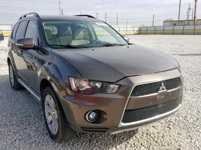 JA4AS3AW3BU018078 - 2011 MITSUBISHI OUTLANDER BROWN photo 1