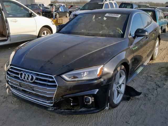 WAUFNCF51JA017012 - 2018 AUDI A5 PRESTIG BLACK photo 2