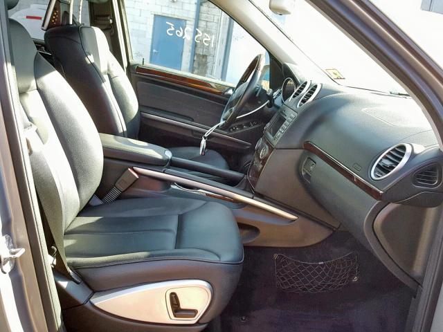 4JGBF2FE4AA549956 - 2010 MERCEDES-BENZ GL 350 BLU GRAY photo 5