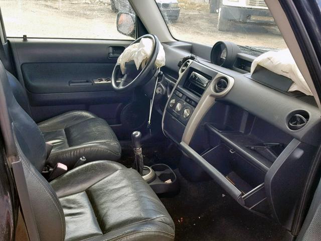JTLKT334554005845 - 2005 TOYOTA SCION XB 黑色 照片 5