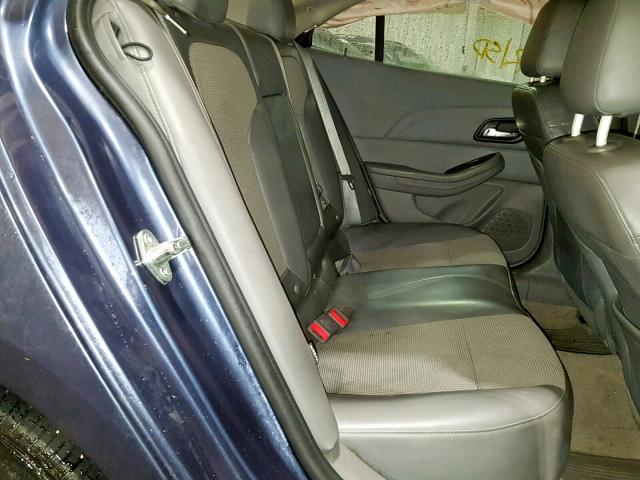 1G11C5SL2EF117916 - 2014 CHEVROLET MALIBU 1LT BLUE photo 6