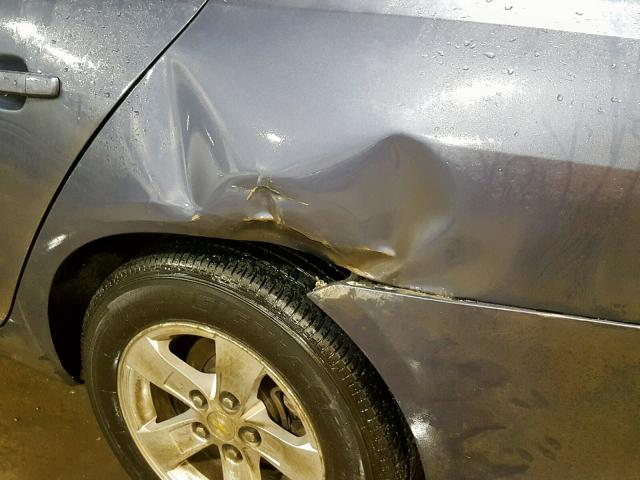 1G11C5SL2EF117916 - 2014 CHEVROLET MALIBU 1LT BLUE photo 9