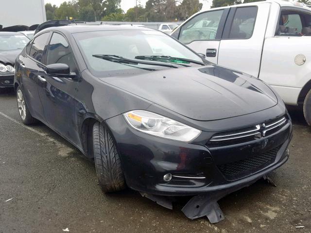 1C3CDFCH5DD313800 - 2013 DODGE DART LIMIT BLACK photo 1