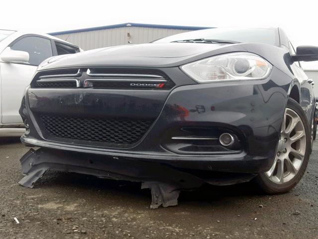 1C3CDFCH5DD313800 - 2013 DODGE DART LIMIT BLACK photo 9