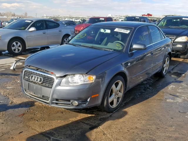 WAUDF68EX5A514813 - 2005 AUDI A4 2.0T QU GRAY photo 2