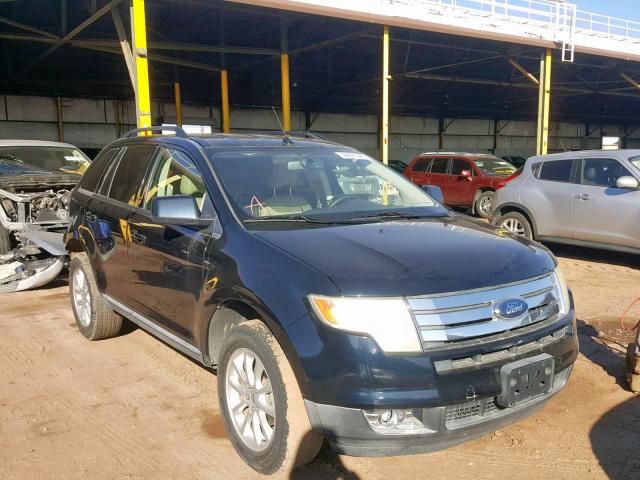 2FMDK38CX9BA35082 - 2009 FORD EDGE SEL BLUE photo 1