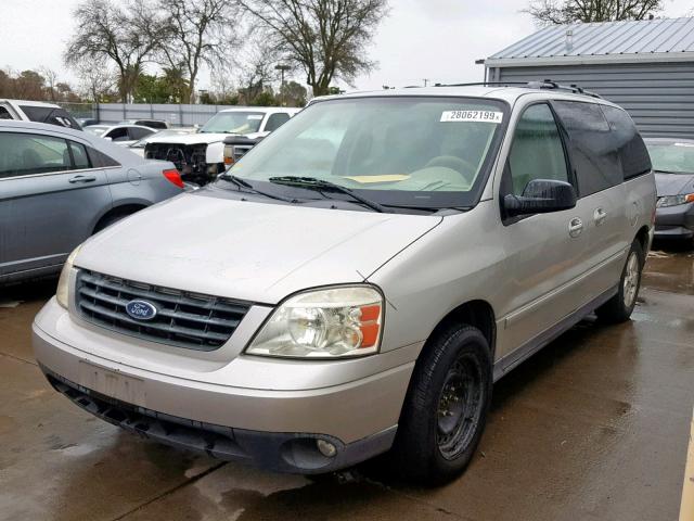 2FMZA57684BA45490 - 2004 FORD FREESTAR S SILVER photo 2