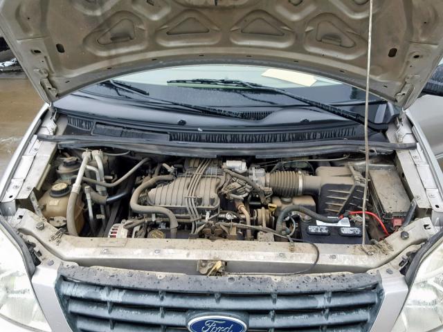 2FMZA57684BA45490 - 2004 FORD FREESTAR S SILVER photo 7